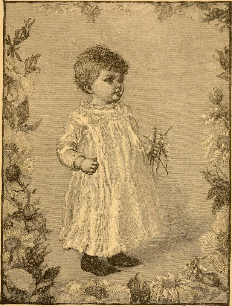An illustration from The kindergarten;, 1891, leaf 58