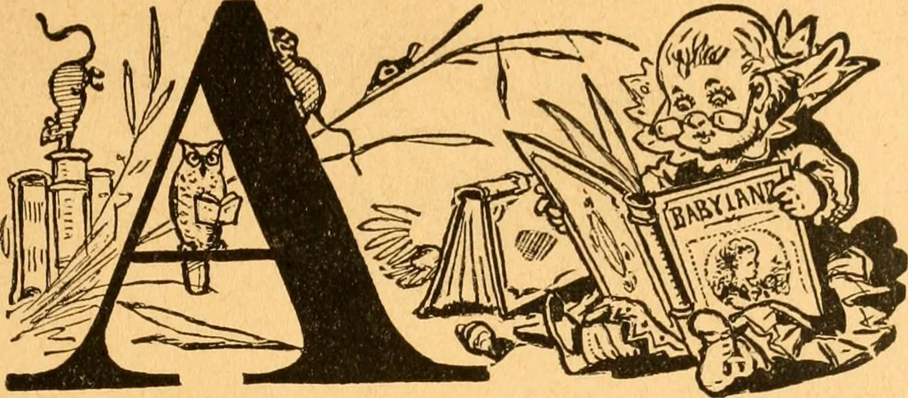 An illustration from The kindergarten;, 1891, leaf 66