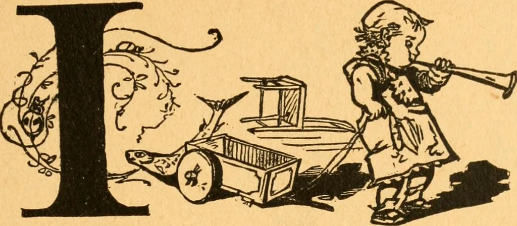 An illustration from The kindergarten;, 1891, leaf 68