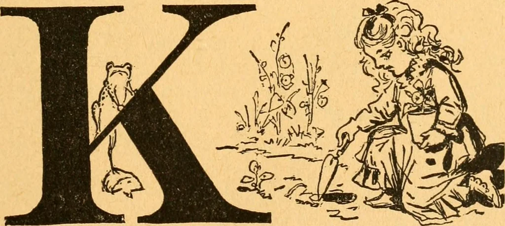 An illustration from The kindergarten;, 1891, leaf 68