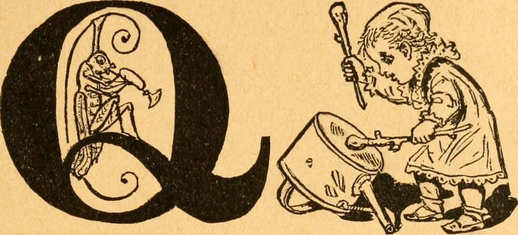 An illustration from The kindergarten;, 1891, leaf 70