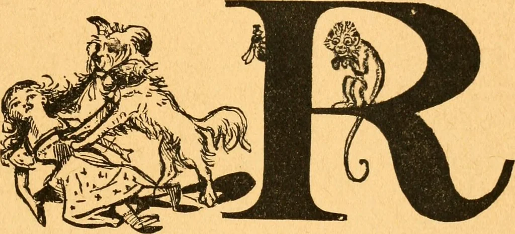An illustration from The kindergarten;, 1891, leaf 70