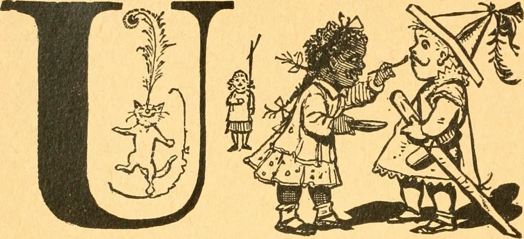An illustration from The kindergarten;, 1891, leaf 71