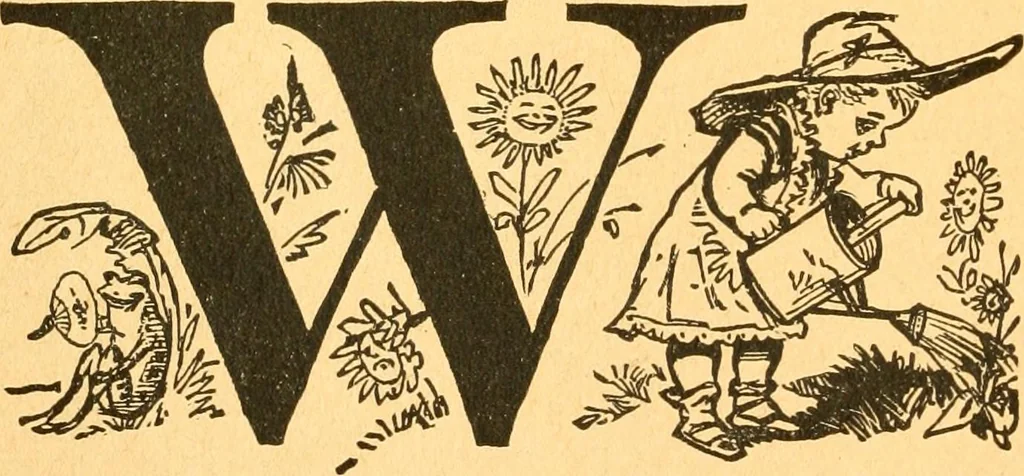 An illustration from The kindergarten;, 1891, leaf 71
