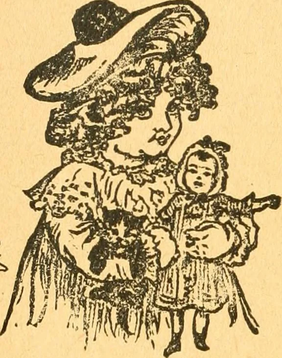 An illustration from The kindergarten;, 1891, leaf 79