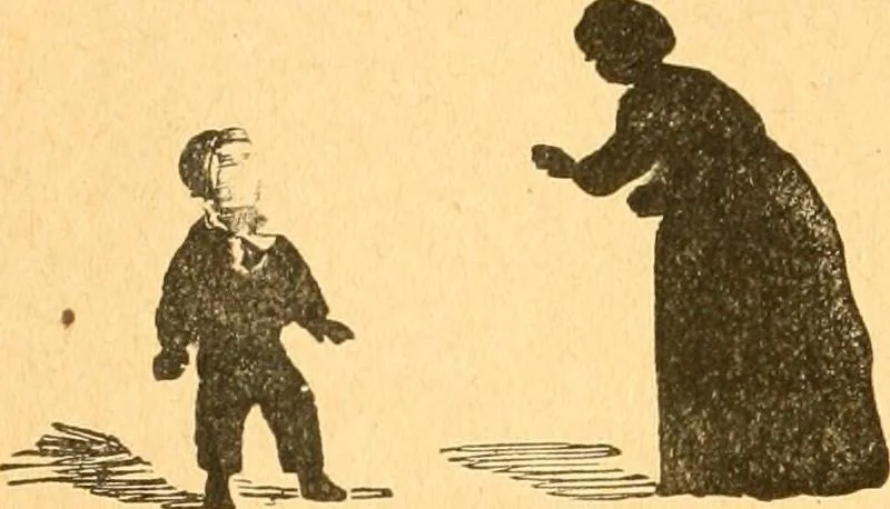 An illustration from The kindergarten;, 1891, leaf 89