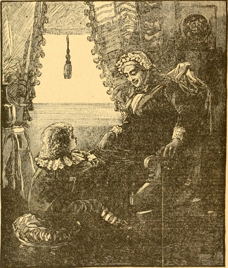 An illustration from The kindergarten;, 1891, leaf 95