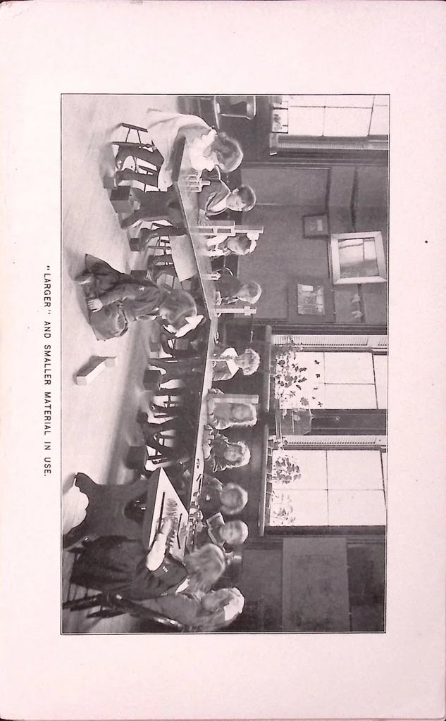 An illustration from Worcester State Normal School, Kindergarten, 1900, leaf 2