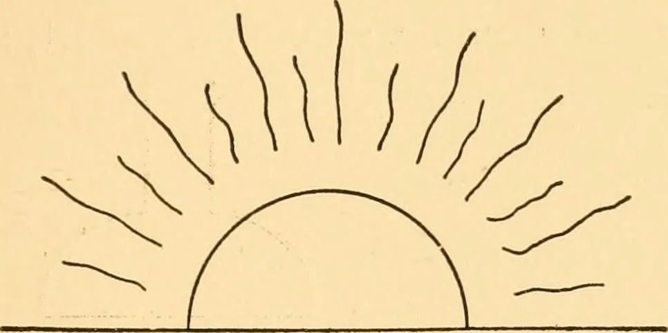 An illustration from Kindergarten at home; a kindergarten course for the individual child at home, 1911, leaf 104
