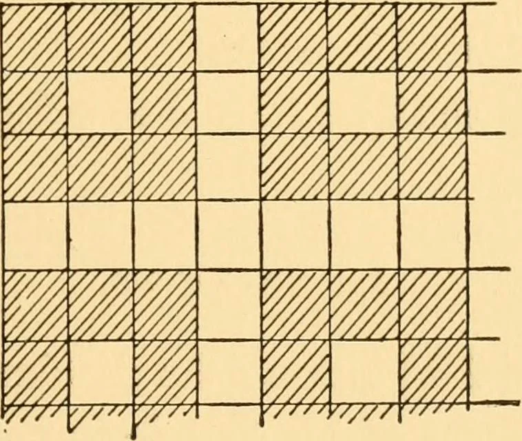 An illustration from Kindergarten at home; a kindergarten course for the individual child at home, 1911, leaf 106