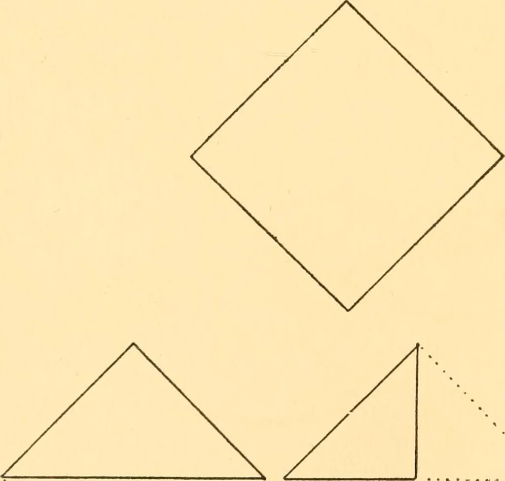 An illustration from Kindergarten at home; a kindergarten course for the individual child at home, 1911, leaf 145
