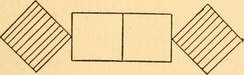 An illustration from Kindergarten at home; a kindergarten course for the individual child at home, 1911, leaf 38