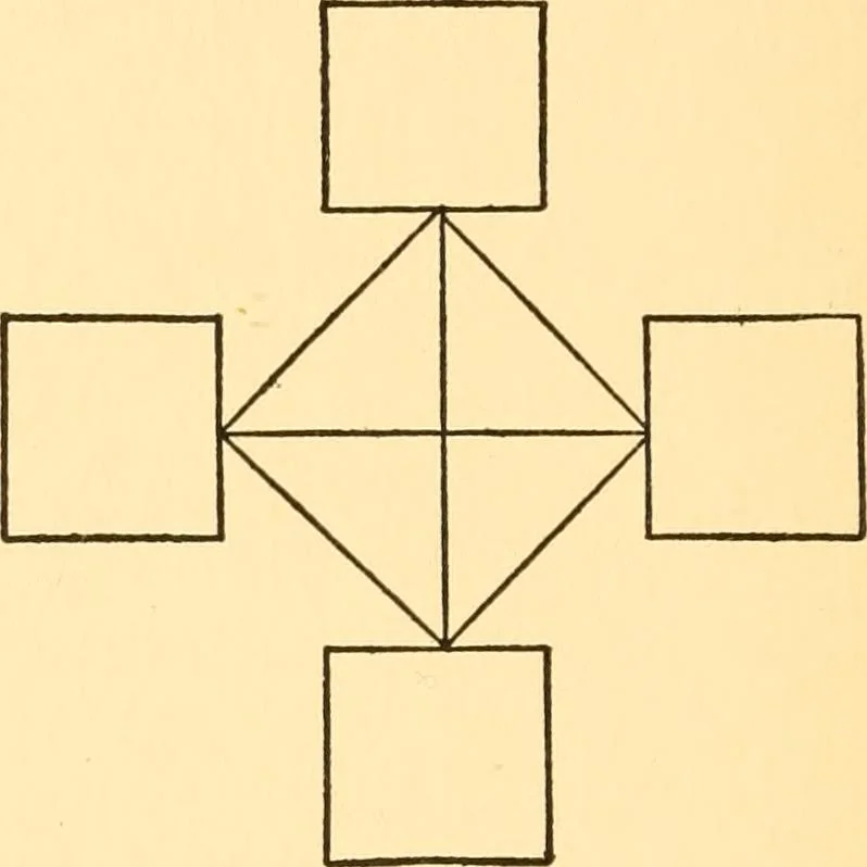 An illustration from Kindergarten at home; a kindergarten course for the individual child at home, 1911, leaf 83