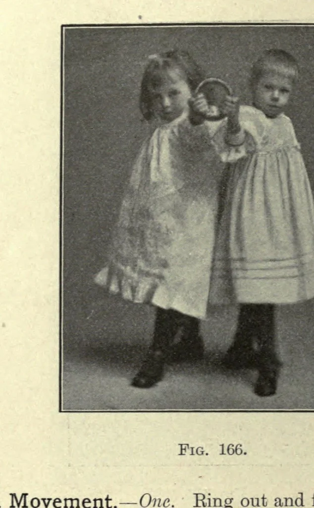 An illustration from Kindergarten guide, 1898, leaf 410