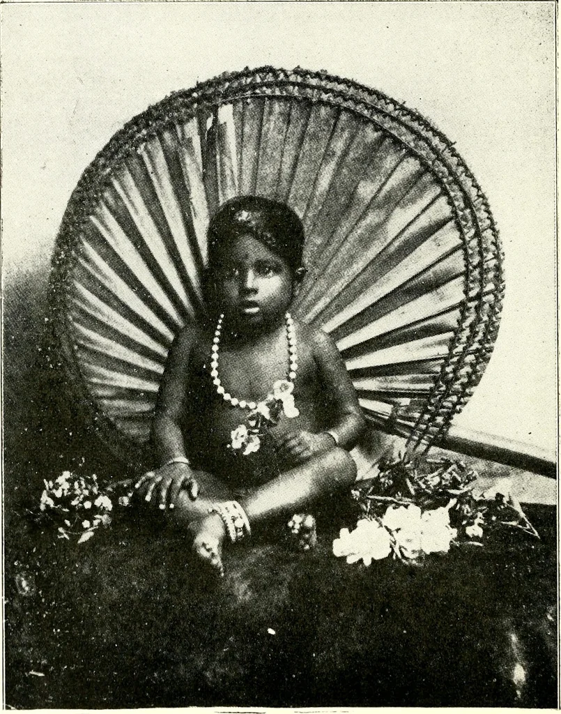 An illustration from The Kindergarten journal, 1910, leaf 7