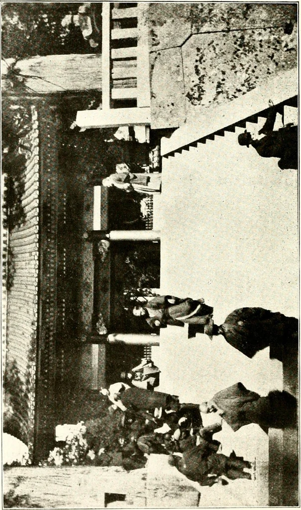 An illustration from The Kindergarten journal, 1911, leaf 13