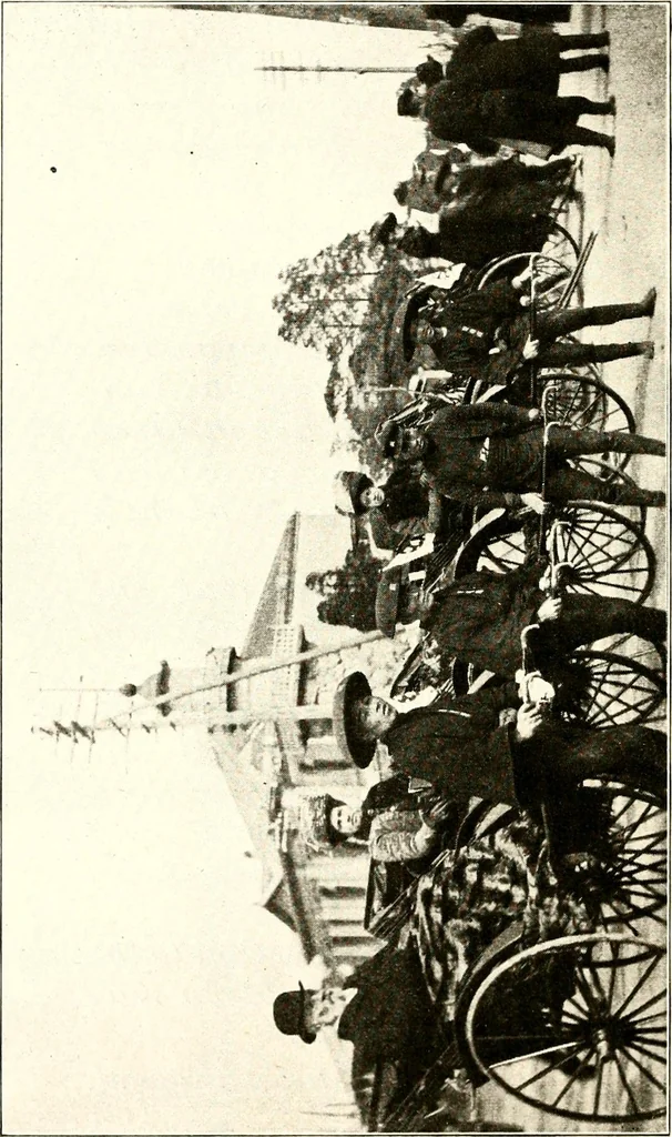 An illustration from The Kindergarten journal, 1911, leaf 9