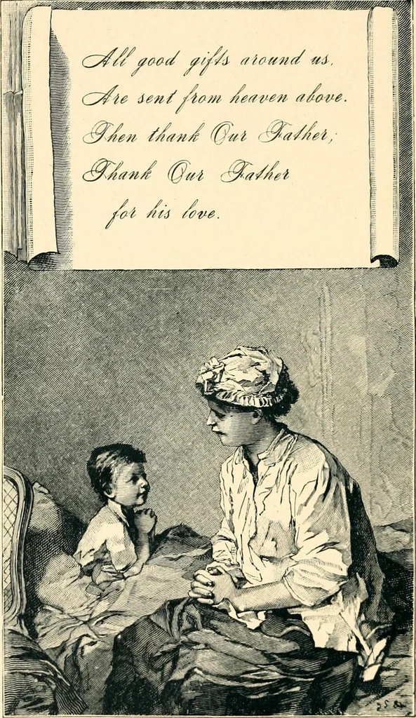 An illustration from The Kindergarten magazine, 1891, leaf 117