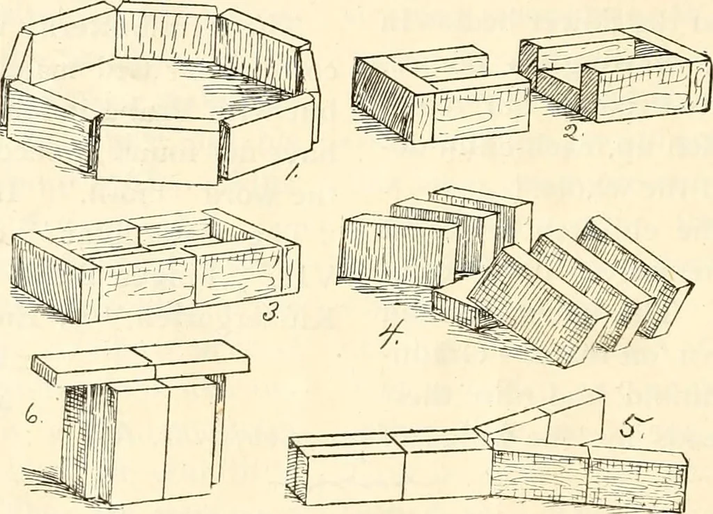 An illustration from The Kindergarten magazine, 1891, leaf 385