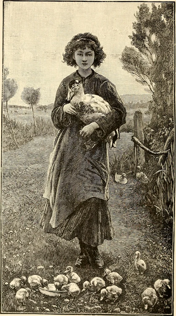 An illustration from The Kindergarten magazine, 1891, leaf 477