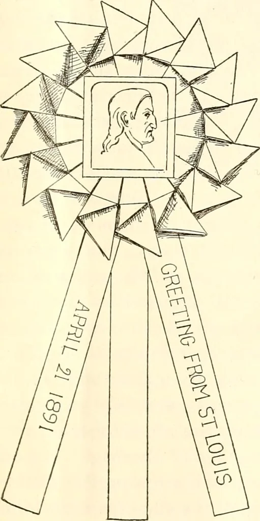 An illustration from The Kindergarten magazine, 1891, leaf 574