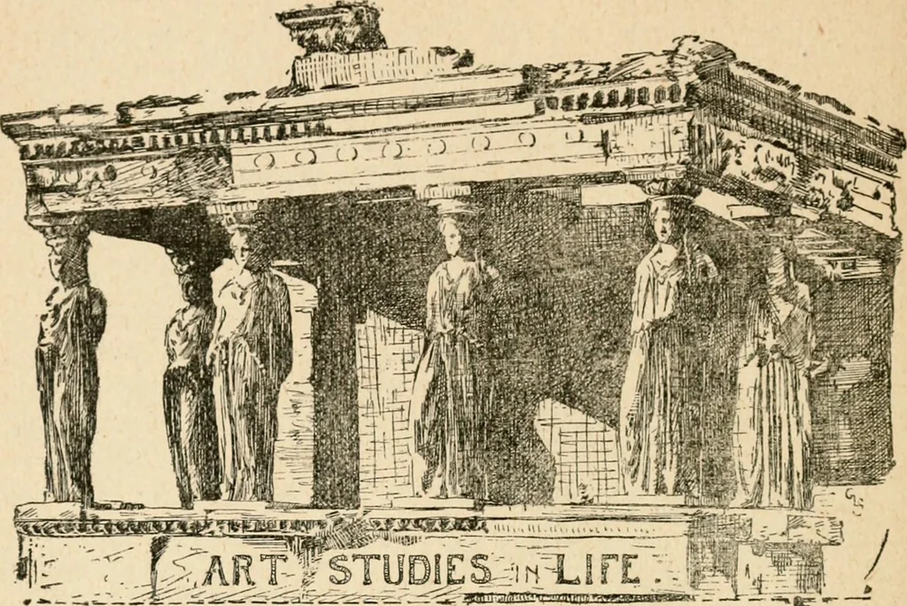 An illustration from The Kindergarten magazine, 1891, leaf 281