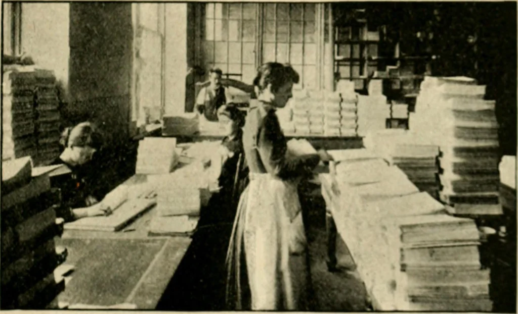 An illustration from The Kindergarten magazine, 1891, leaf 768