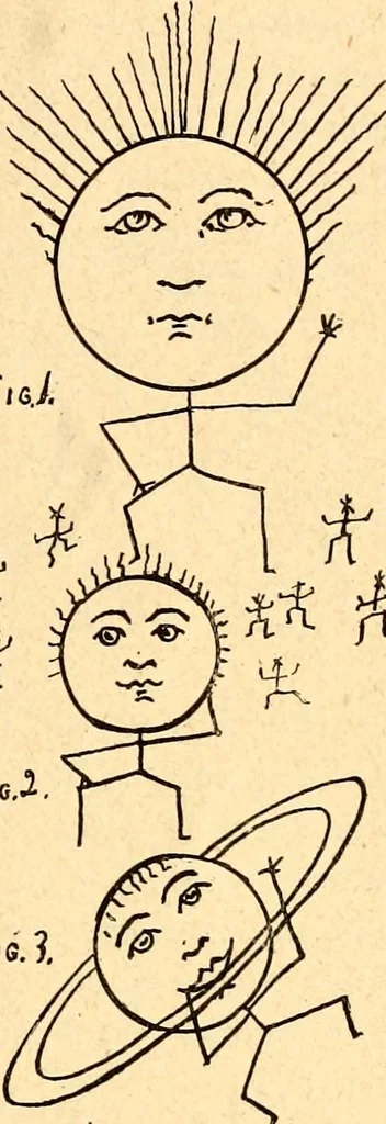 An illustration from The Kindergarten magazine, 1891, leaf 144