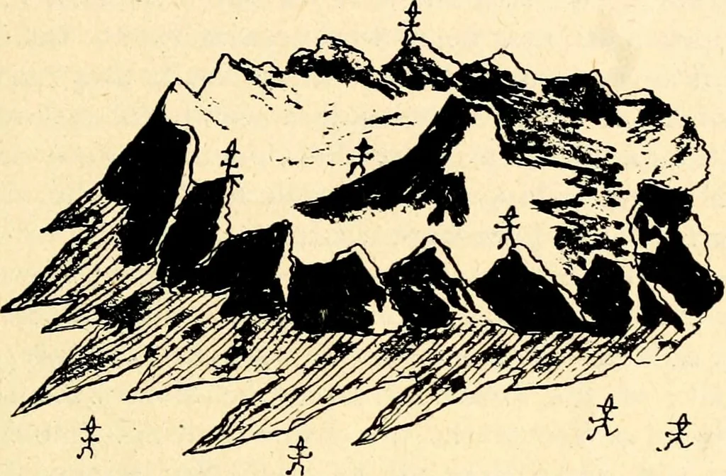 An illustration from The Kindergarten magazine, 1891, leaf 338