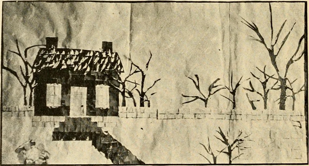 An illustration from The Kindergarten magazine, 1891, leaf 663