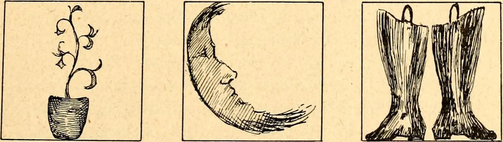 An illustration from The Kindergarten magazine, 1891, leaf 76