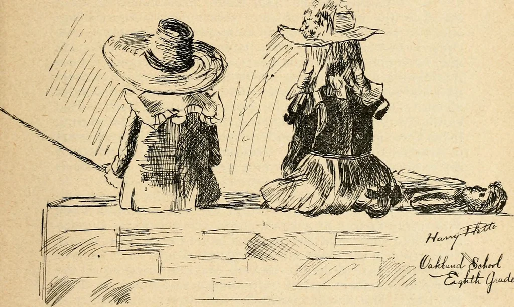 An illustration from The Kindergarten magazine, 1891, leaf 209
