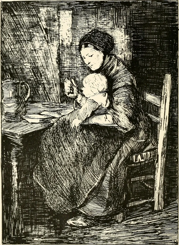 An illustration from The Kindergarten magazine, 1891, leaf 98