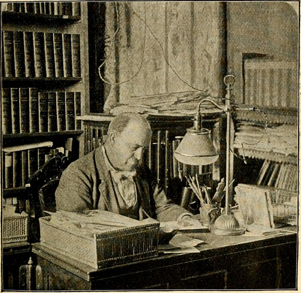 An illustration from The Kindergarten magazine, 1891, leaf 194
