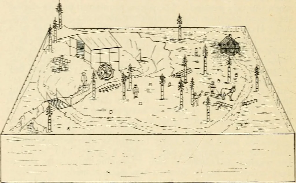 An illustration from The Kindergarten magazine, 1891, leaf 223
