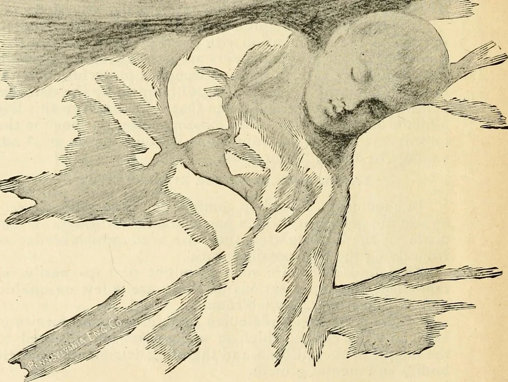 An illustration from The Kindergarten magazine, 1891, leaf 27