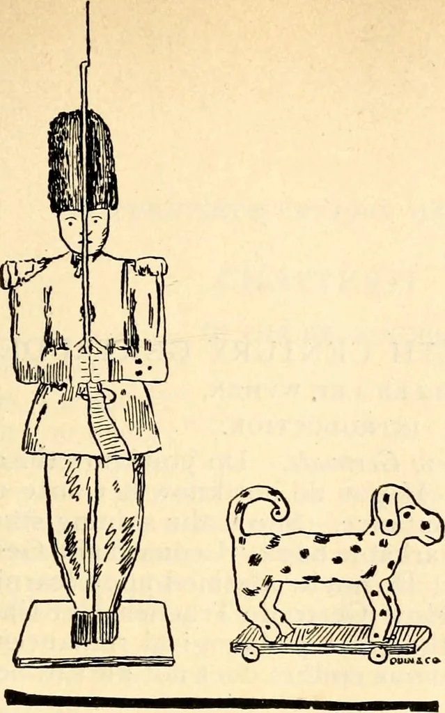 An illustration from The Kindergarten magazine, 1891, leaf 60