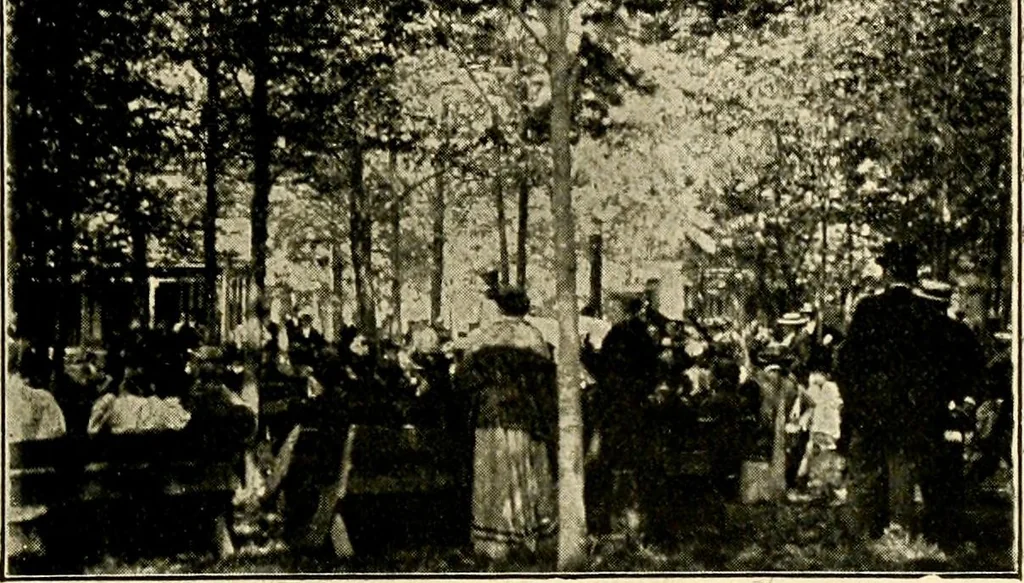 An illustration from The Kindergarten magazine, 1891, leaf 708