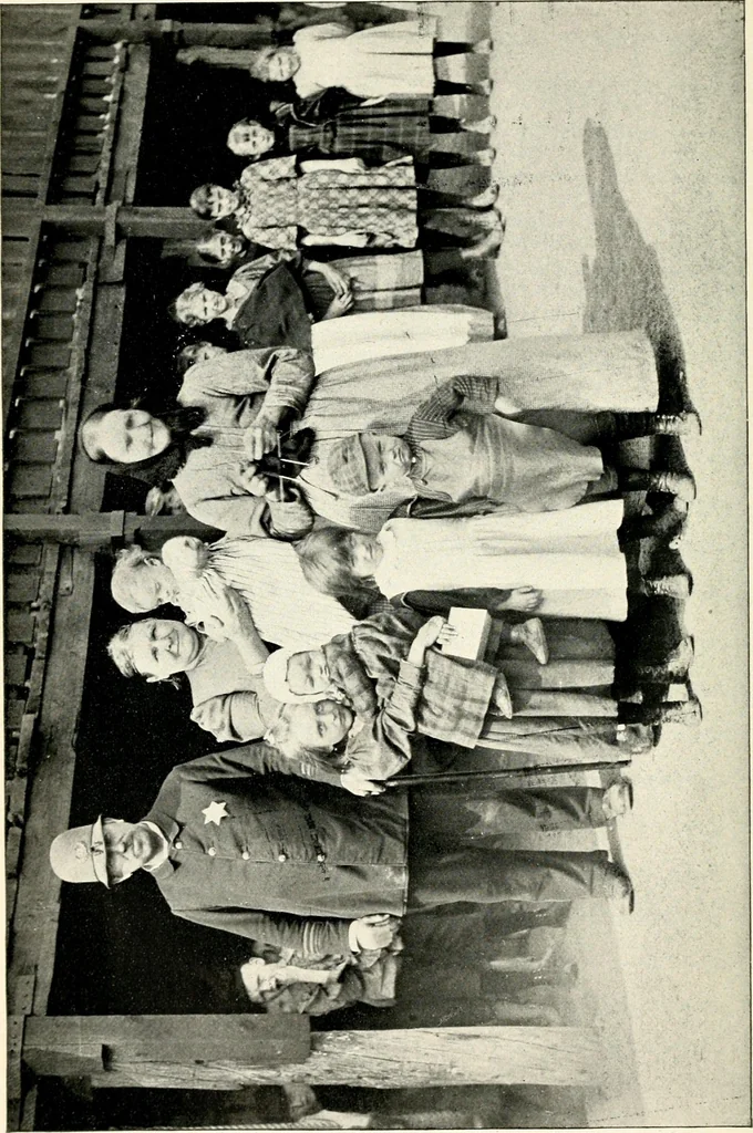 An illustration from The Kindergarten magazine, 1891, leaf 153