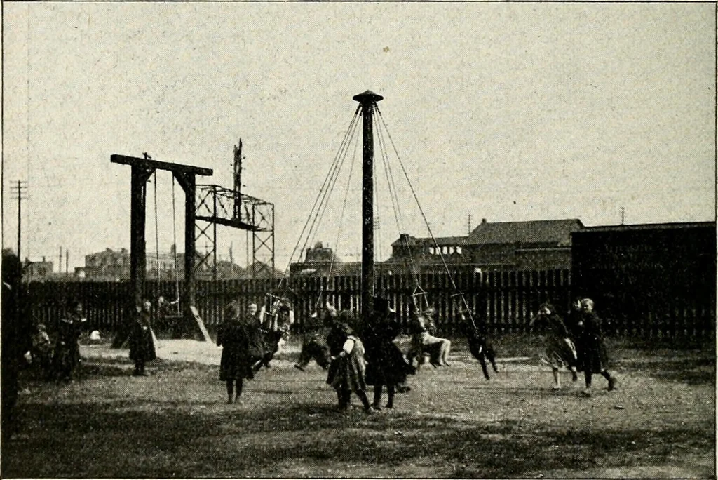 An illustration from The Kindergarten magazine, 1891, leaf 157