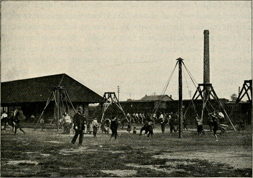An illustration from The Kindergarten magazine, 1891, leaf 158