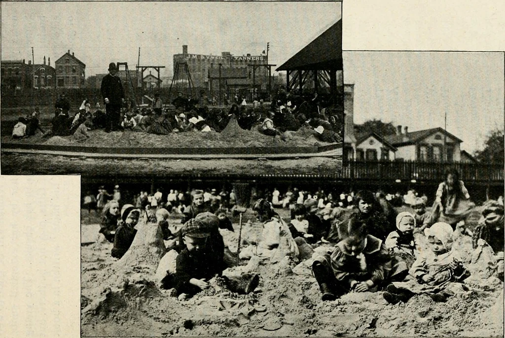 An illustration from The Kindergarten magazine, 1891, leaf 162