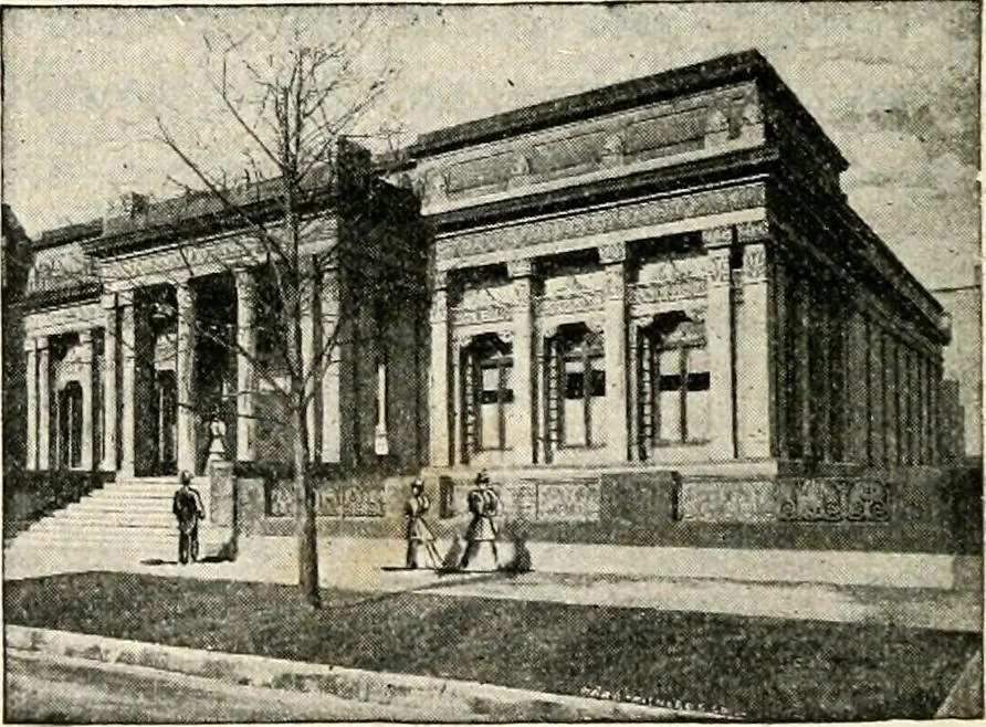 An illustration from The Kindergarten magazine, 1891, leaf 29