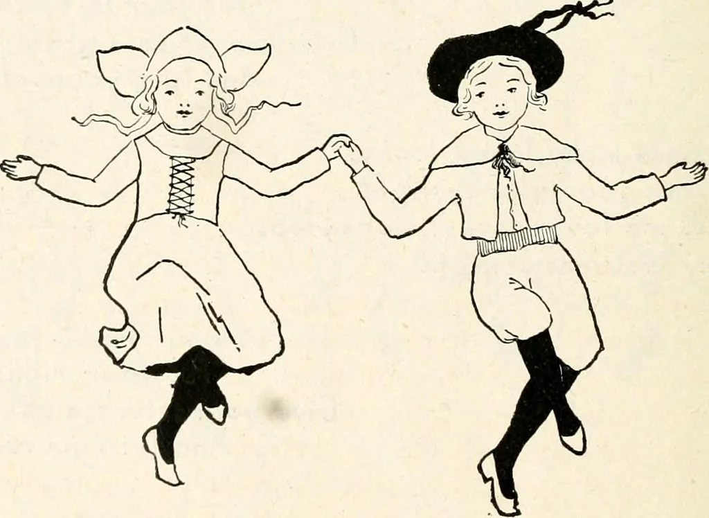 An illustration from The Kindergarten magazine, 1891, leaf 345