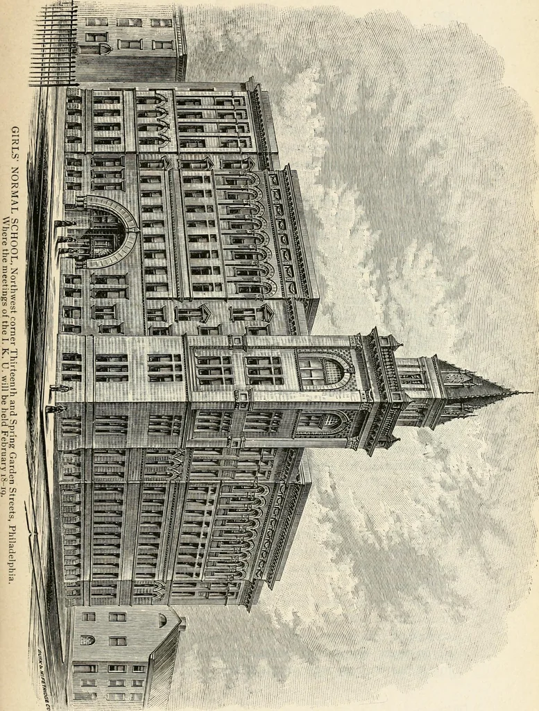 An illustration from The Kindergarten magazine, 1891, leaf 408