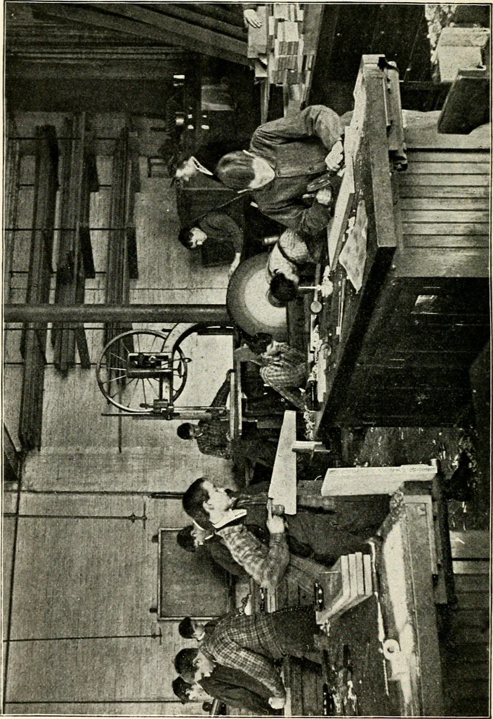 An illustration from The Kindergarten magazine, 1891, leaf 529
