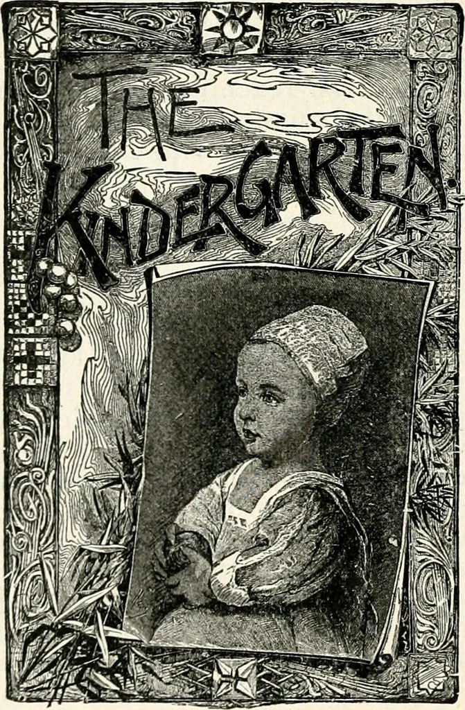An illustration from The Kindergarten magazine, 1891, leaf 595