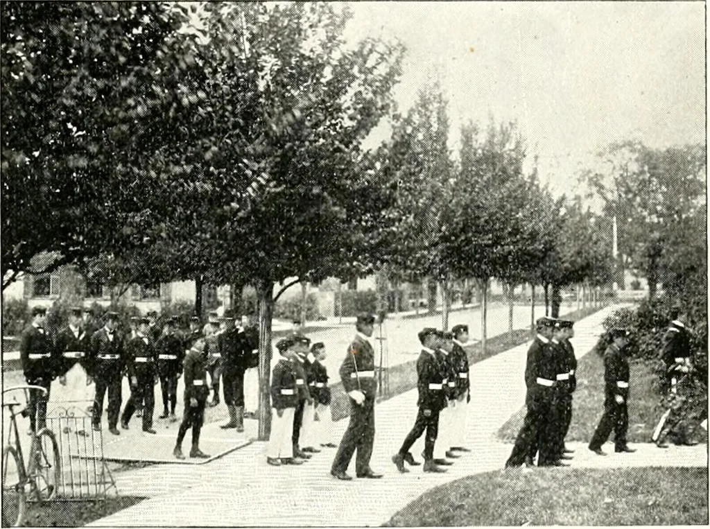 An illustration from The Kindergarten magazine, 1891, leaf 376