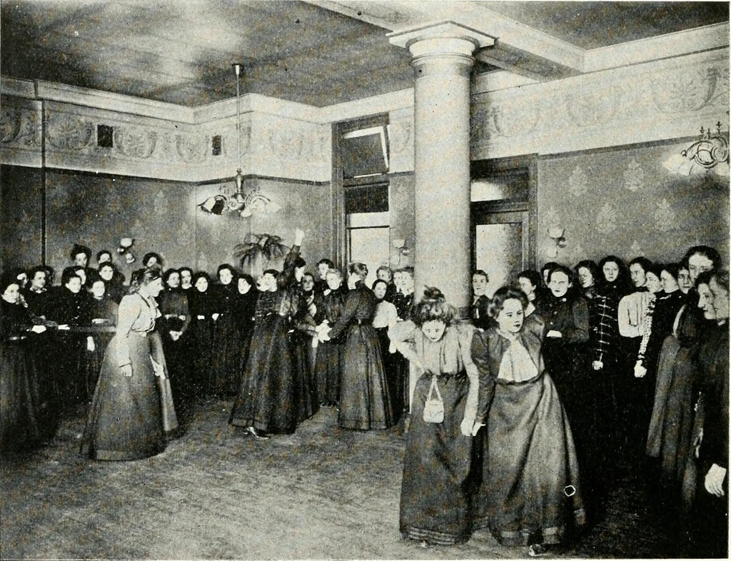 An illustration from The Kindergarten magazine, 1891, leaf 451