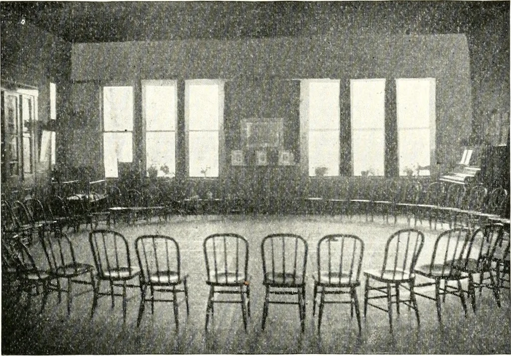 An illustration from The Kindergarten magazine, 1891, leaf 574